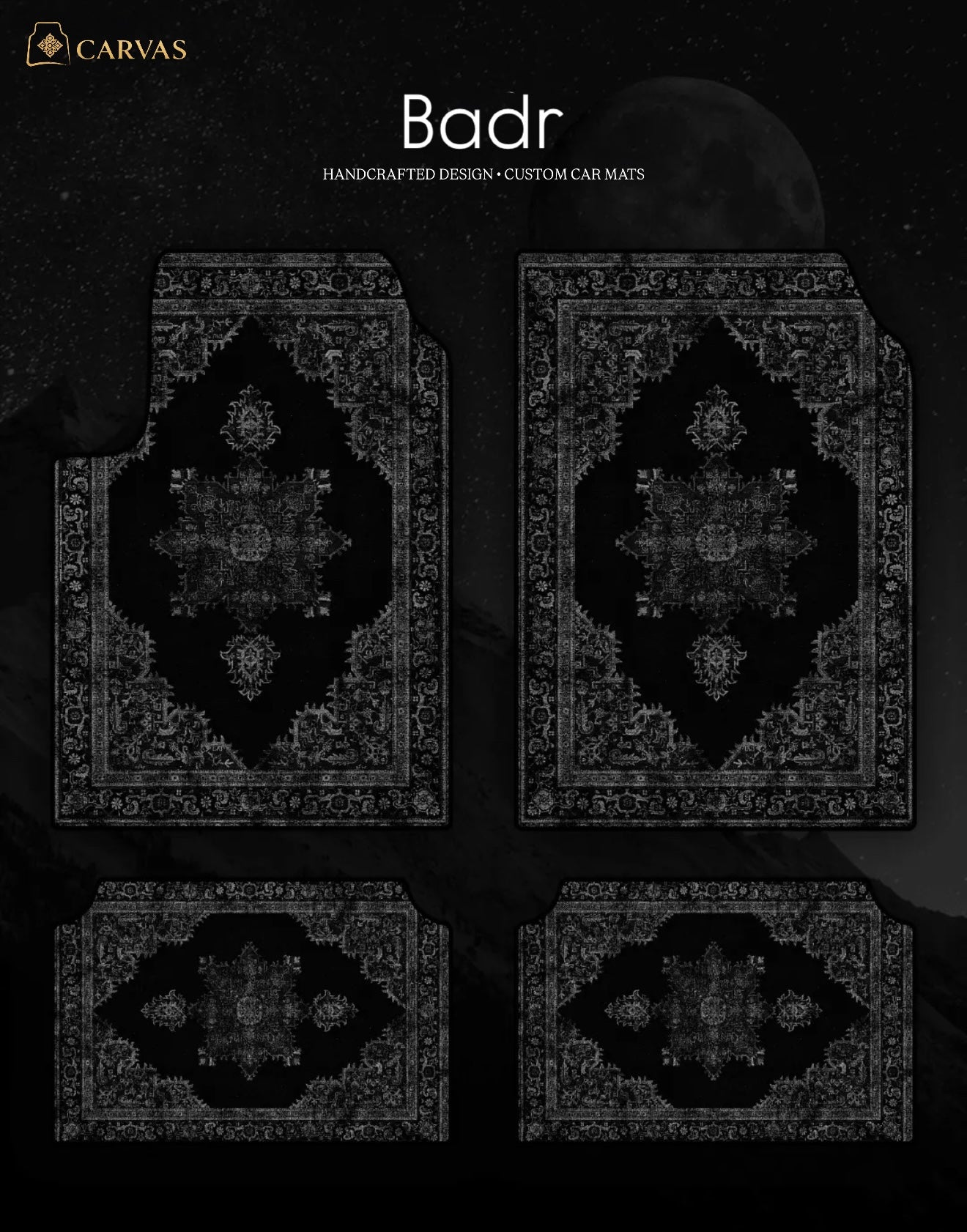 BADR - Motif lunaire
